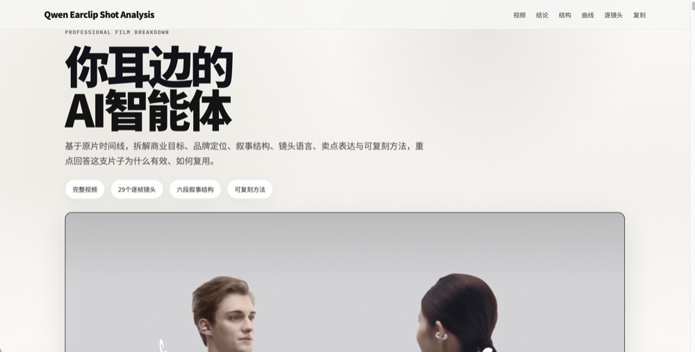 宣传片逐镜头拉片分析报告